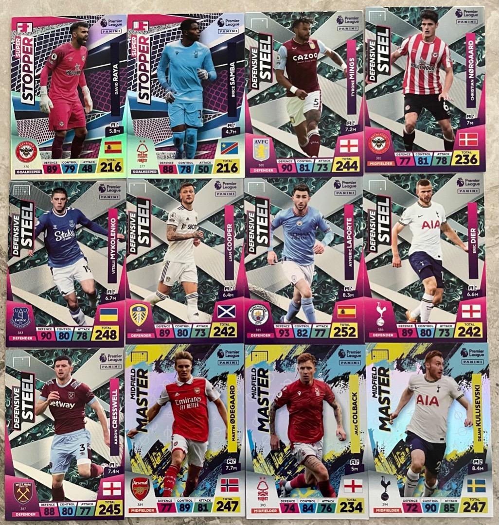 EPL 2022-23 Panini Adrenalyn XL Premier League Cards Peru