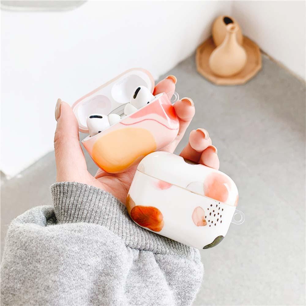 Pastel pink airpod airpods pro case cover watercolor airpods 3
