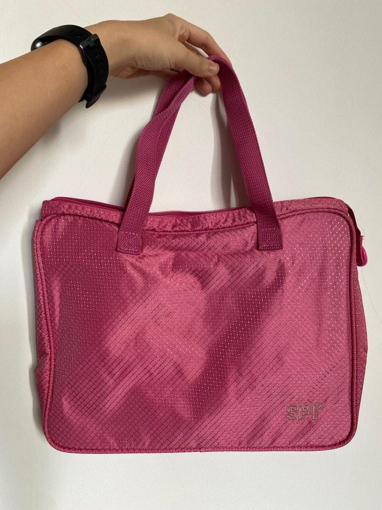 Pink SPI Laptop bag, Women's Fashion, Bags & Wallets, Tote Bags on