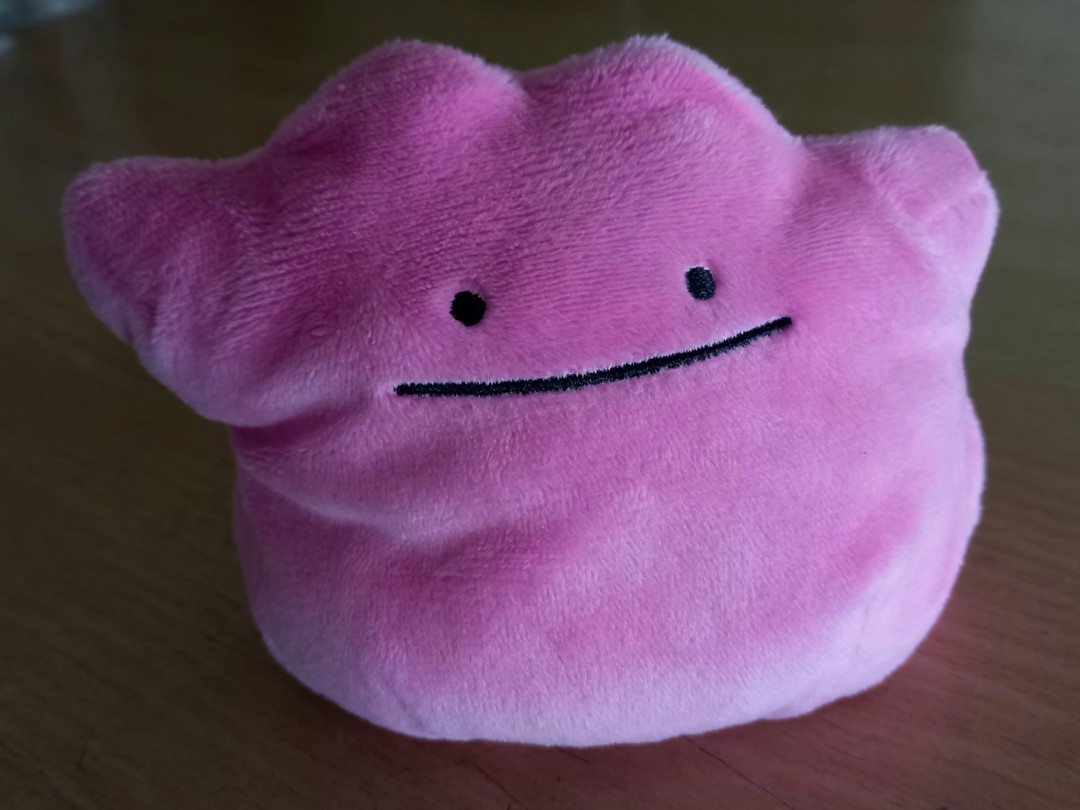 ditto as pokemon plush