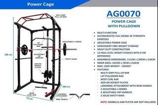 POWER CAGE WITH PULLDOWN