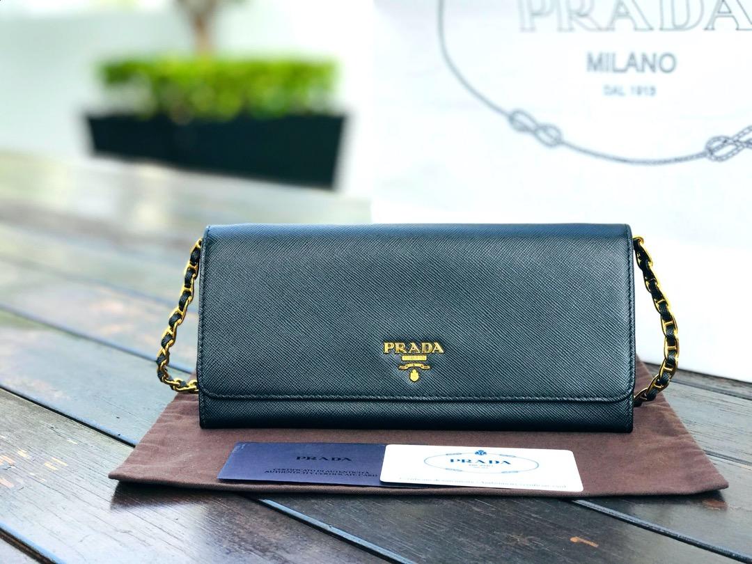 Buy [Used] Prada SAFFIANO METAL Card Case Business Card Holder Card  Case/Notebook Cover 1MC122 Black SAFFIANO METAL Accessories 1MC122 from  Japan - Buy authentic Plus exclusive items from Japan