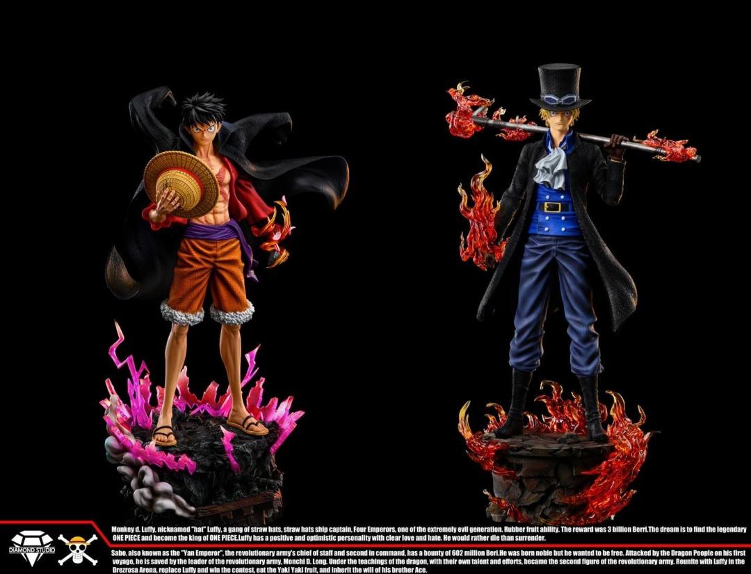Pre Order Diamond Studio One Piece Series 03 Luffy 04 Sabo Hobbies Toys Toys Games On Carousell