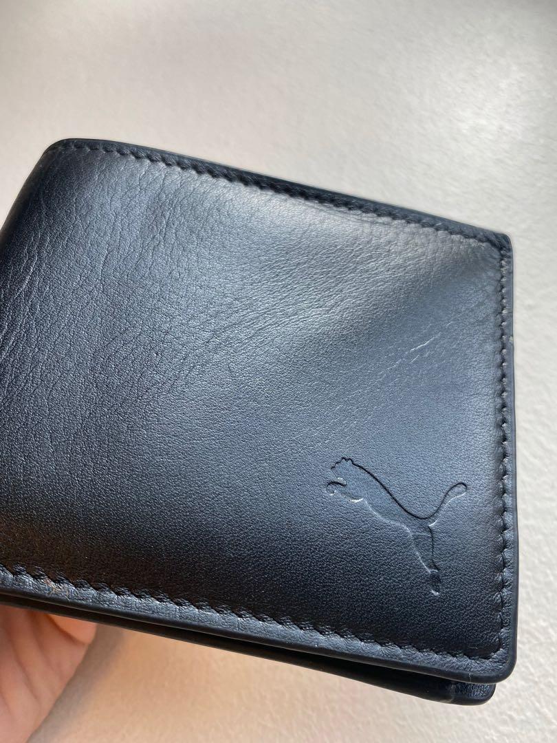 Puma leather wallet top
