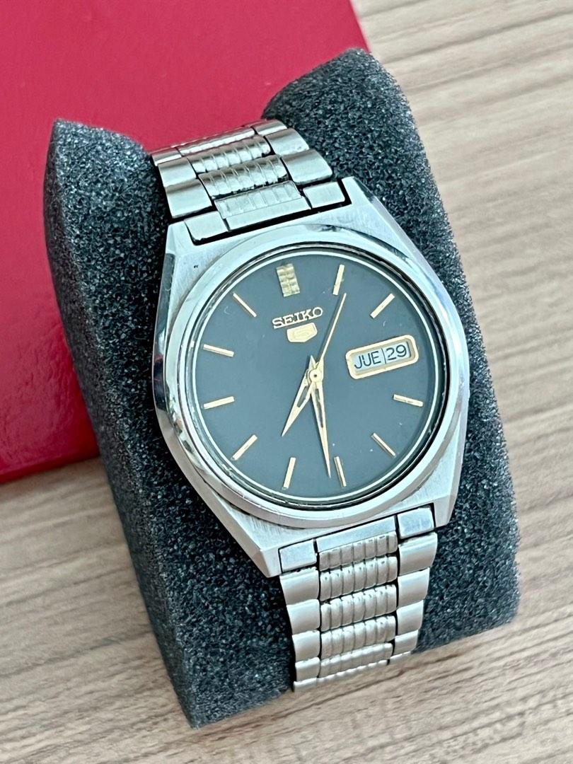 RARE Vintage 1980s Seiko Automatic Day Date Watch, Men's Fashion, Watches &  Accessories, Watches on Carousell