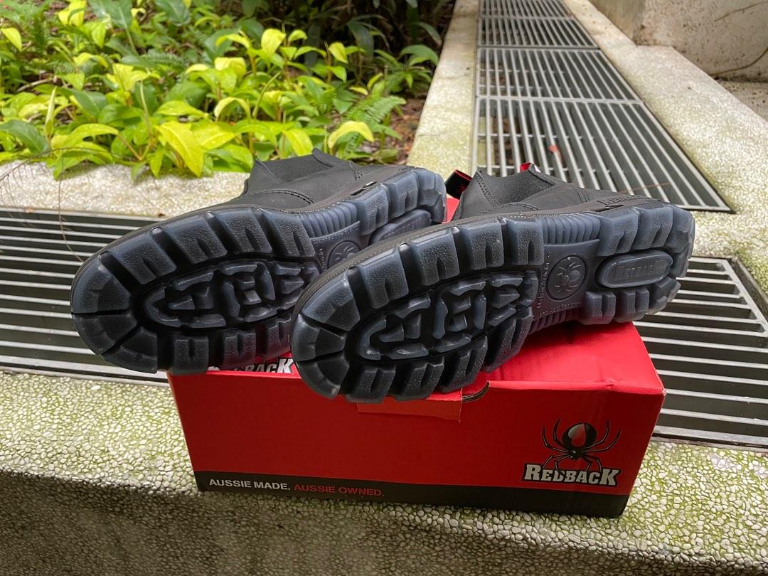 Redback Work Boots Dark Brown