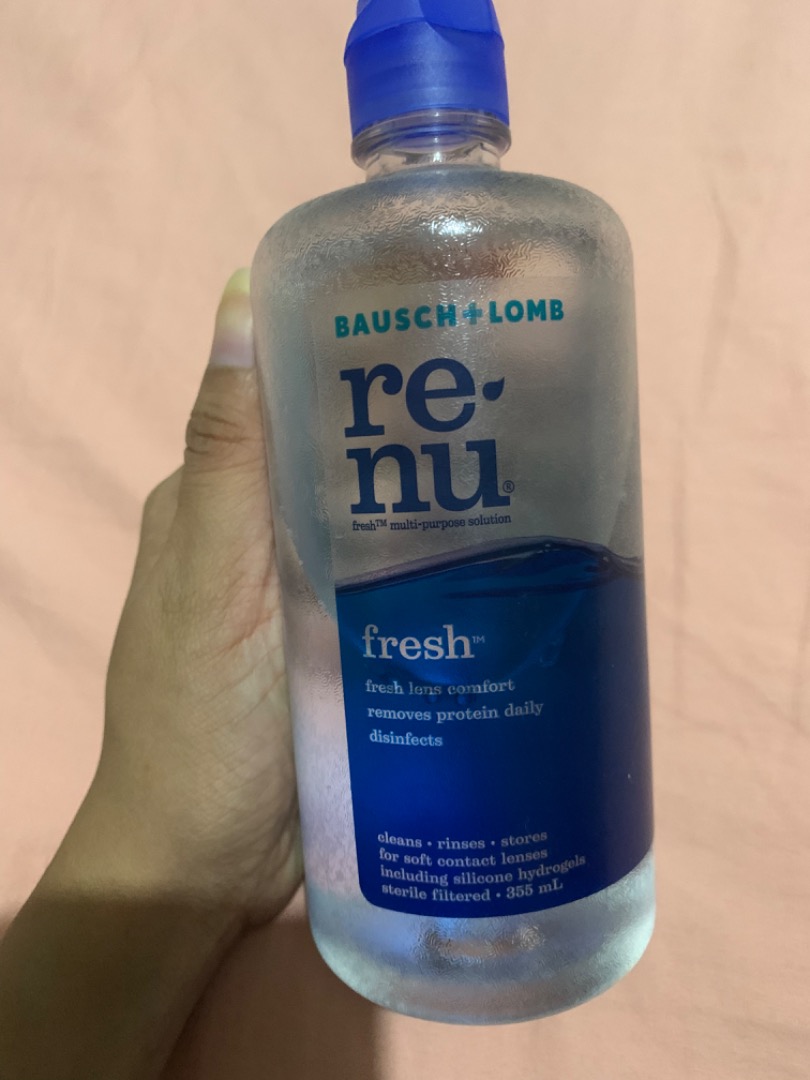 Renu contact lens solution from Ideal Vision Beauty Personal Care