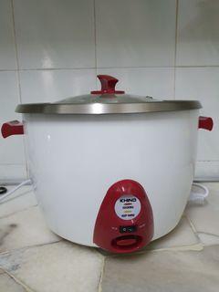 Rice cooker with buffalo pot