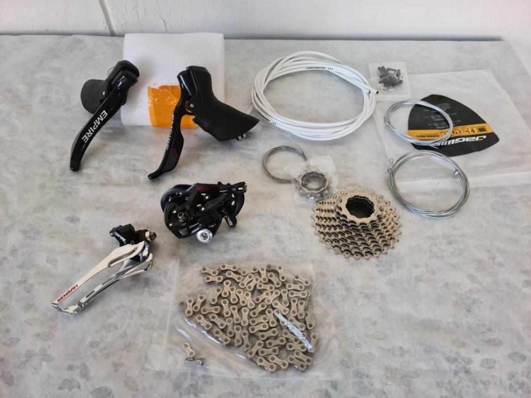 Road bike groupset Empire Sensah, Sports Equipment, Bicycles & Parts