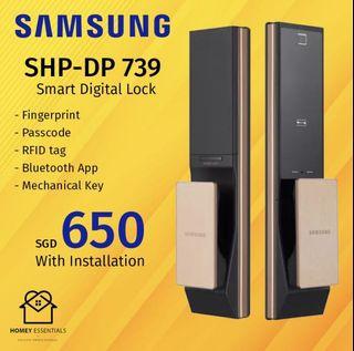 Samsung 739 digital lock best price experience installer