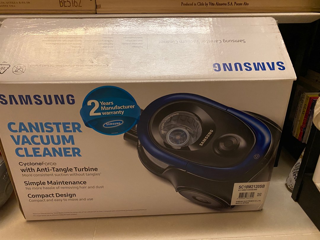 Samsung Canister Vacuum Cleaner, TV & Home Appliances, Vacuum Cleaner