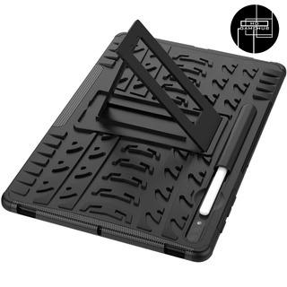 Samsung Tab S7 Plus / Tab S7 FE Extreme Rubber Armor Case (Category: Cases & Sleeves) located in Quezon City. Submitted by playamerica (Listing ID 1180160364, Image 2). Description: For Samsung Tab S7 FE / Tab S7 Plus (T970/T976) Material: PC + TPU Rubber exterior Tire texture pattern design Shockproof Supports hands free video watching with kickstand Easy access to all ports and controls Heavy duty Accurate cut out - easy access to charging and 