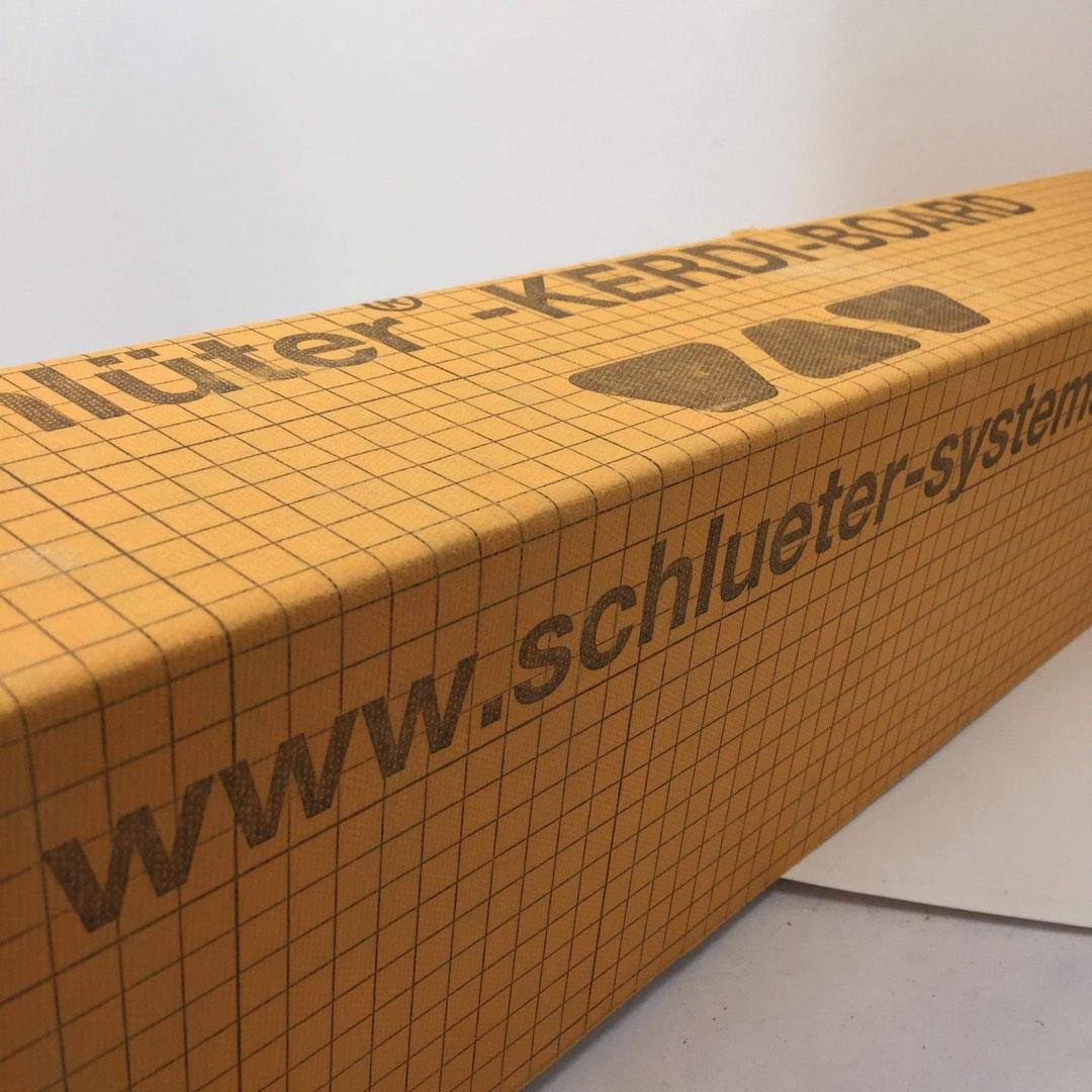 Schluter - KERDI-BOARD-SC - Seuil de douche préfabriqué - 4-1/2