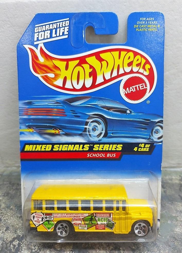 SCHOOL BUS Hot Wheels 1998 Mixed Signals Series, Hobbies & Toys, Toys & Games on Carousell