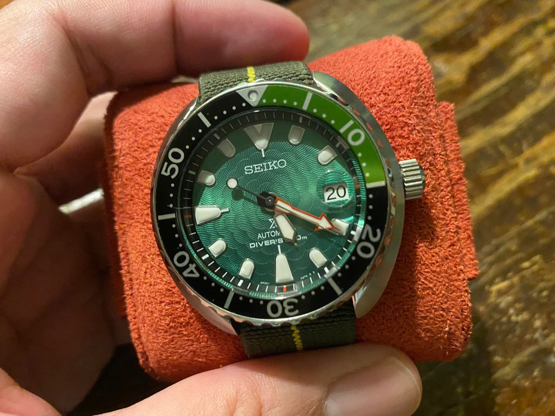 Seiko zimbe on sale green