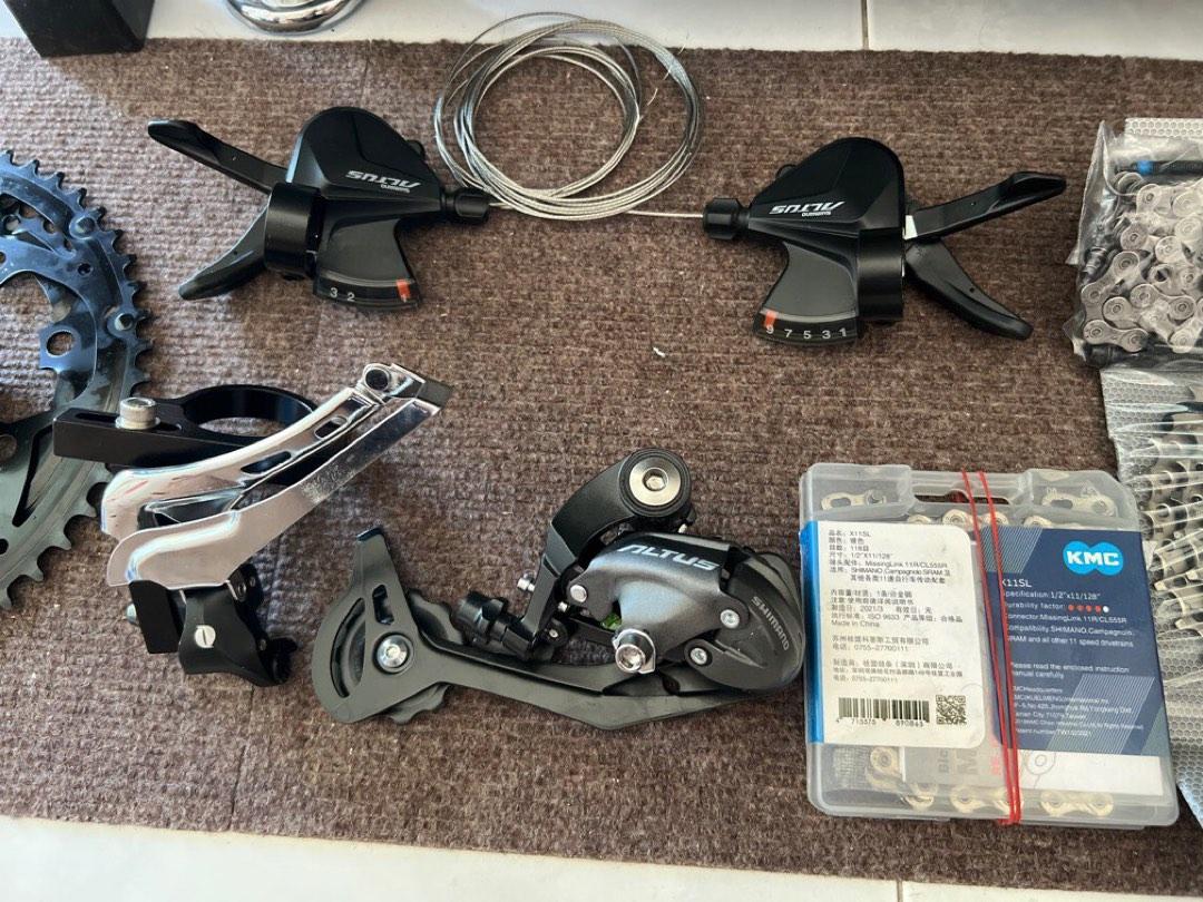 Shimano altus store 2x9 groupset