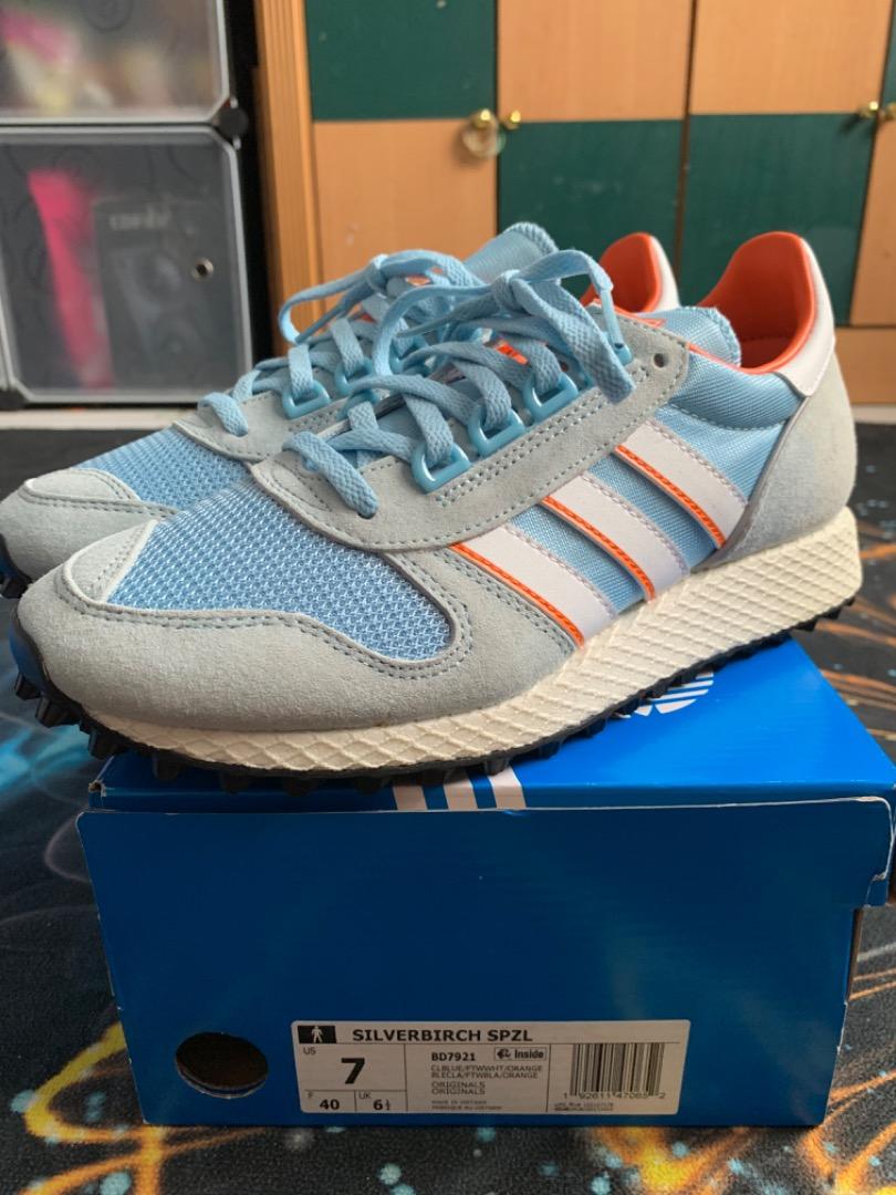 Adidas top silver birch