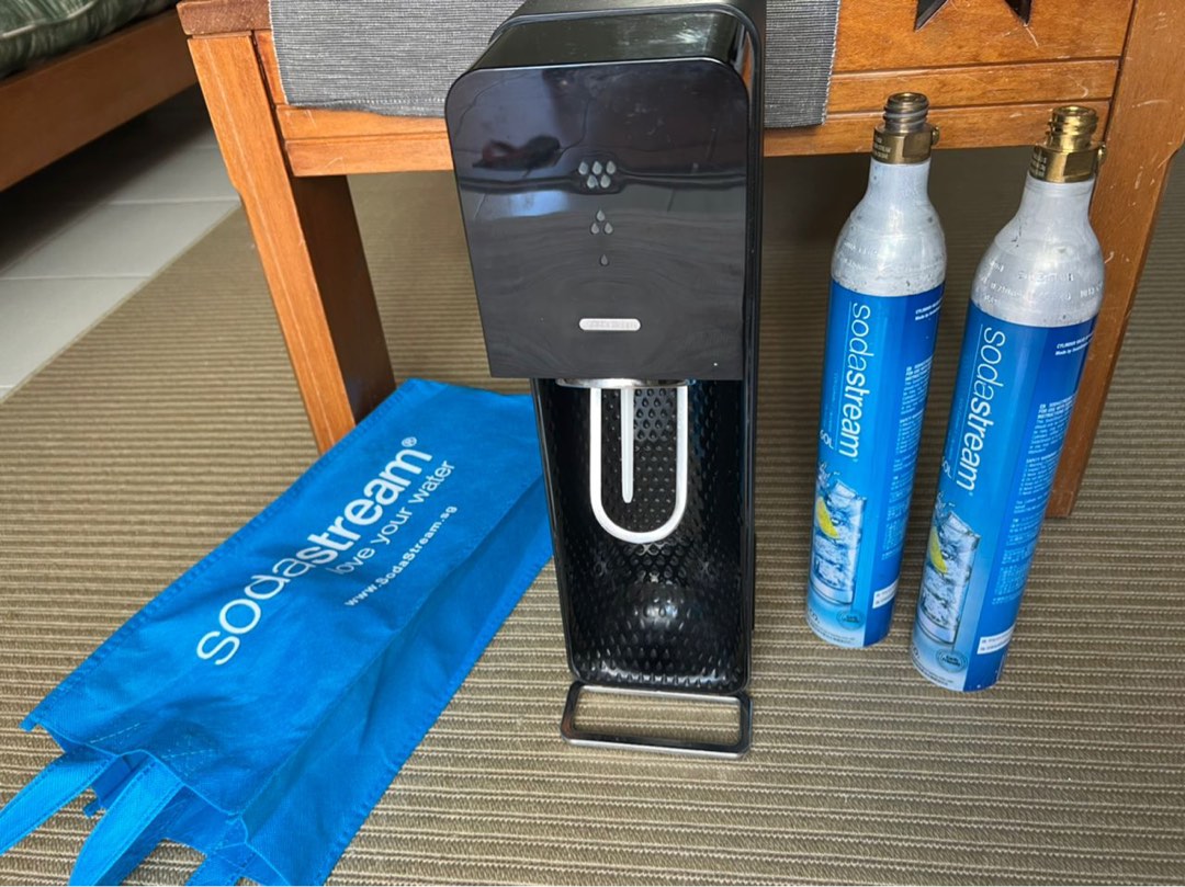 Sodastream Sparkling Water Soda Maker 3 Empty Cylinders Food Sodastream Sparkling Water Soda Maker 3 Empty Cylinders Food
