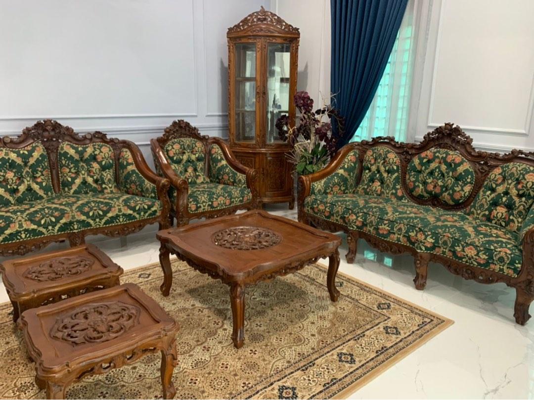 Sofa Set, Furniture & Home Living, Furniture, Sofas on Carousell
