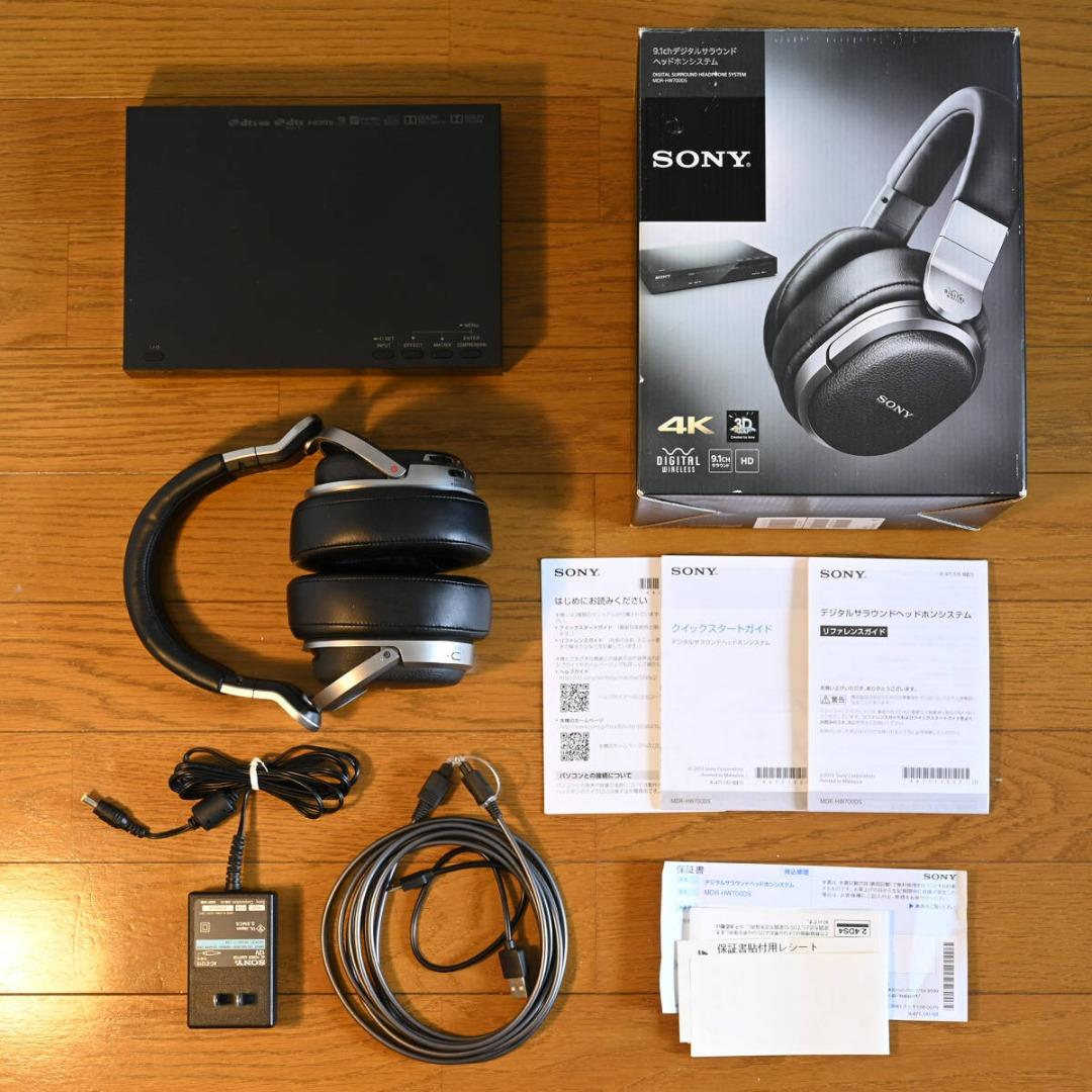 SONY MDR-HW700DS 9.1ch 無線數字環繞耳機, 音響器材, 頭戴式/罩耳式耳機 - Carousell