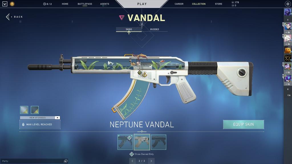 Stacked Valorant Account Reaver 2.0 & RGX 11Z Pro Bundles 18 VP Skins ...