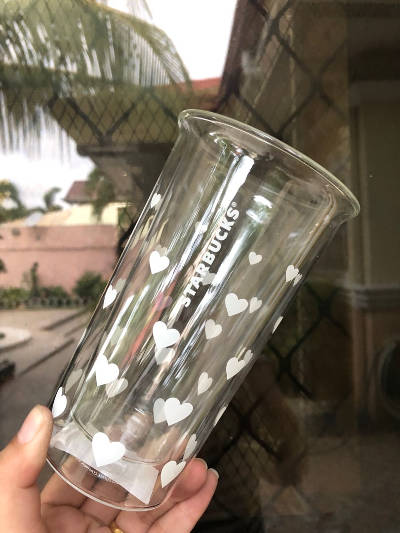 Starbucks Double Wall Glass, Furniture & Home Living, Kitchenware