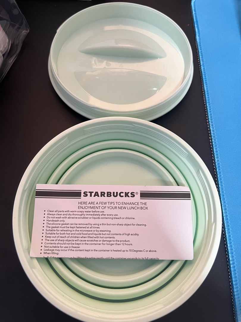 Starbucks Lunch Box, Furniture & Home Living, Kitchenware & Tableware