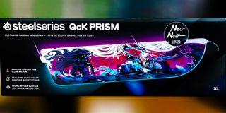 STEELSERIES QCK PRISM NEO NOIR LIMITED EDITION CLOTH RGB GAMING MOUSEPAD (XL)