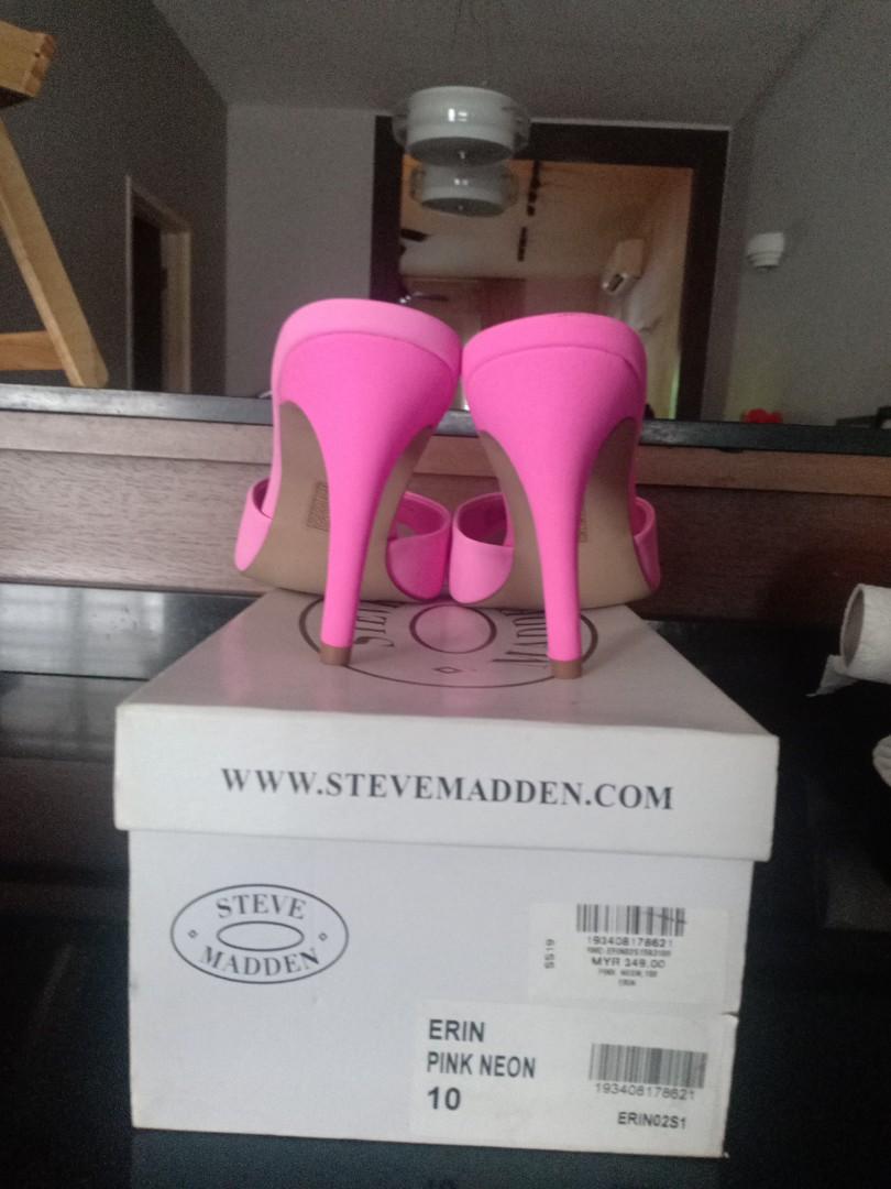 Steve madden neon clearance heels