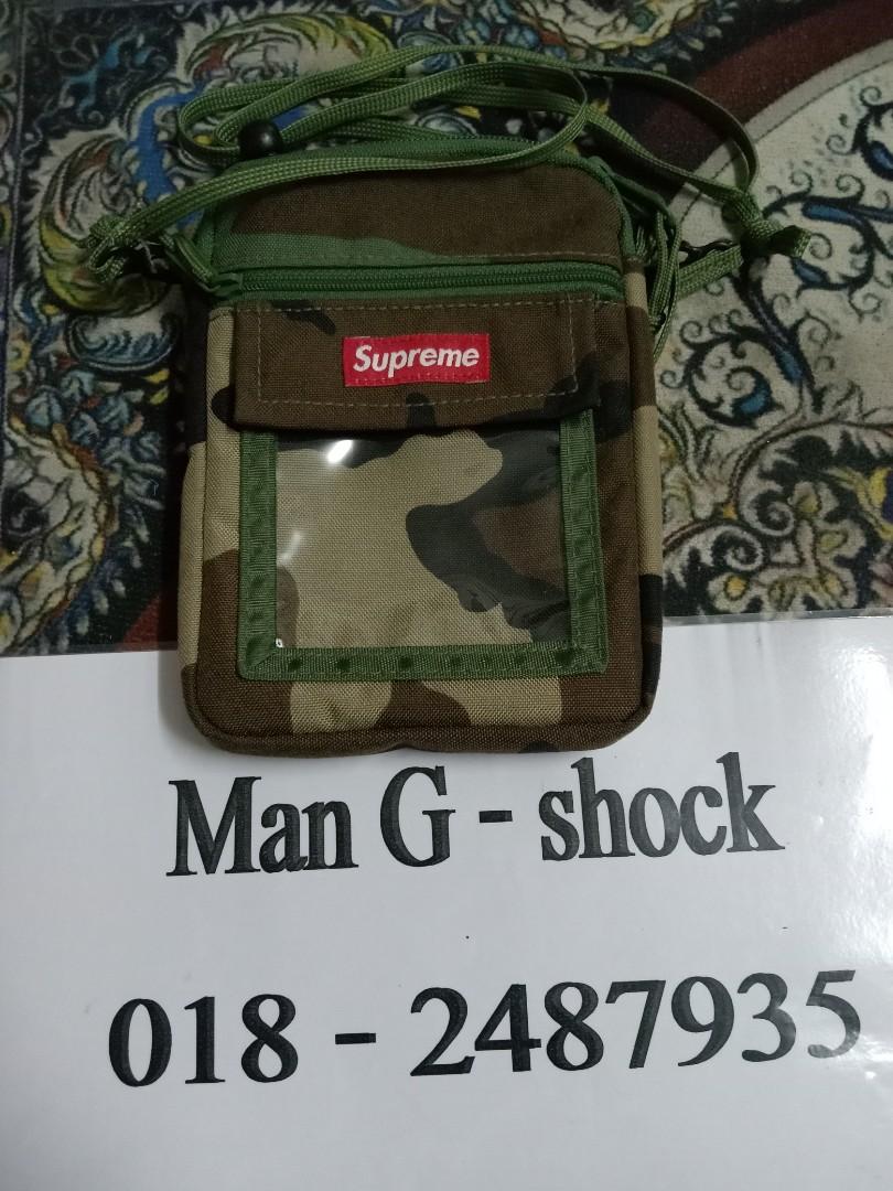 Supreme Utility Pouch Camoflauge Nylon Cordura SS19 Shoulder Bag