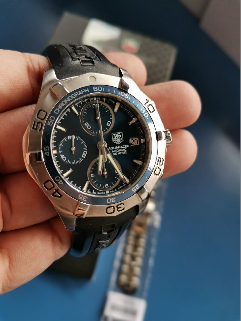 Aquaracer chronograph automatic men's watch sales