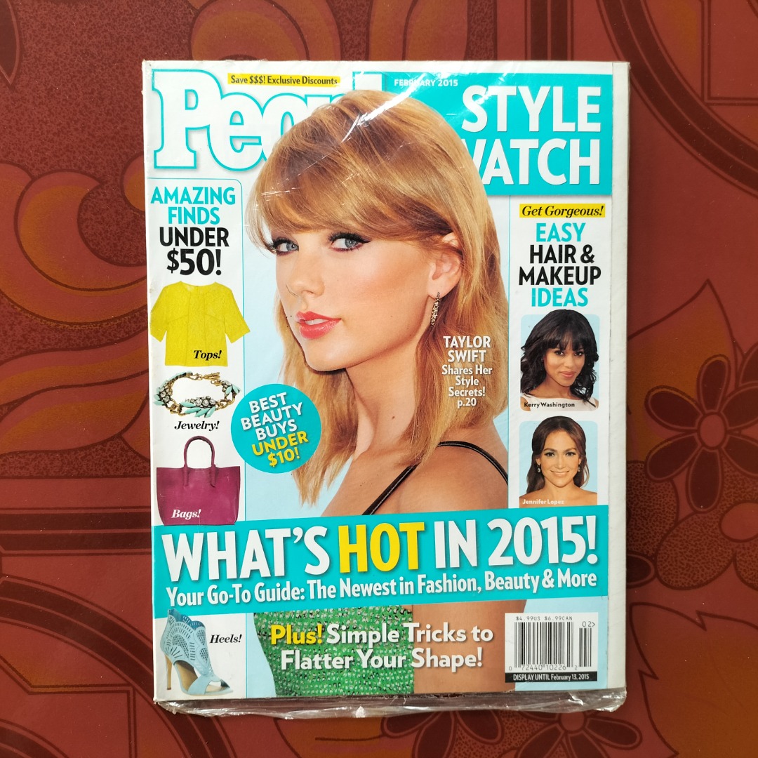 Taylor Swift - People January 2013, Hobbies & Toys, Books & Magazines