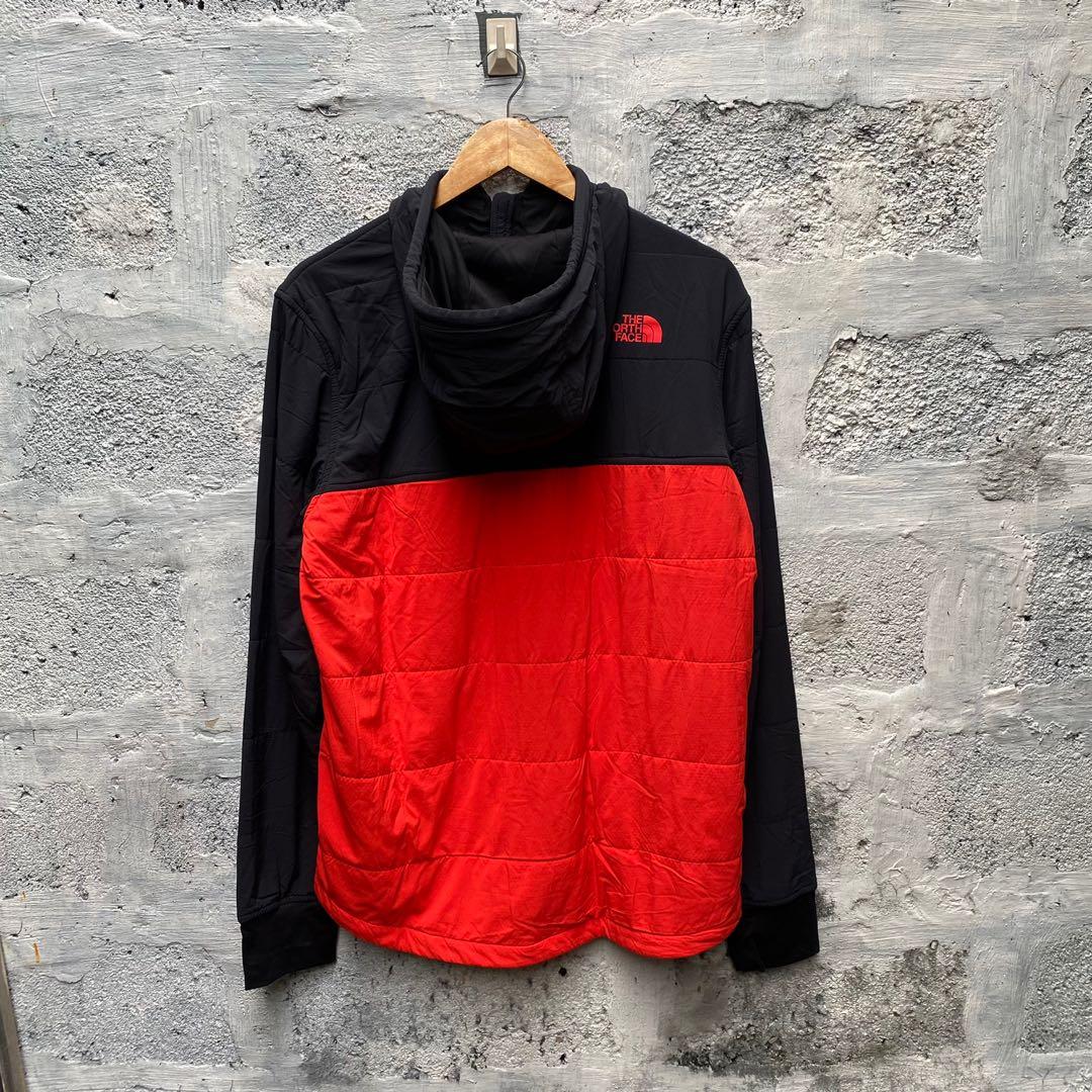 The North Face Two tone Jacket Black Red Men s Fashion Coats