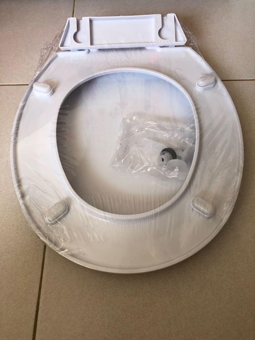 Toilet bowl cover, Furniture & Home Living, Bathroom & Kitchen Fixtures on Carousell