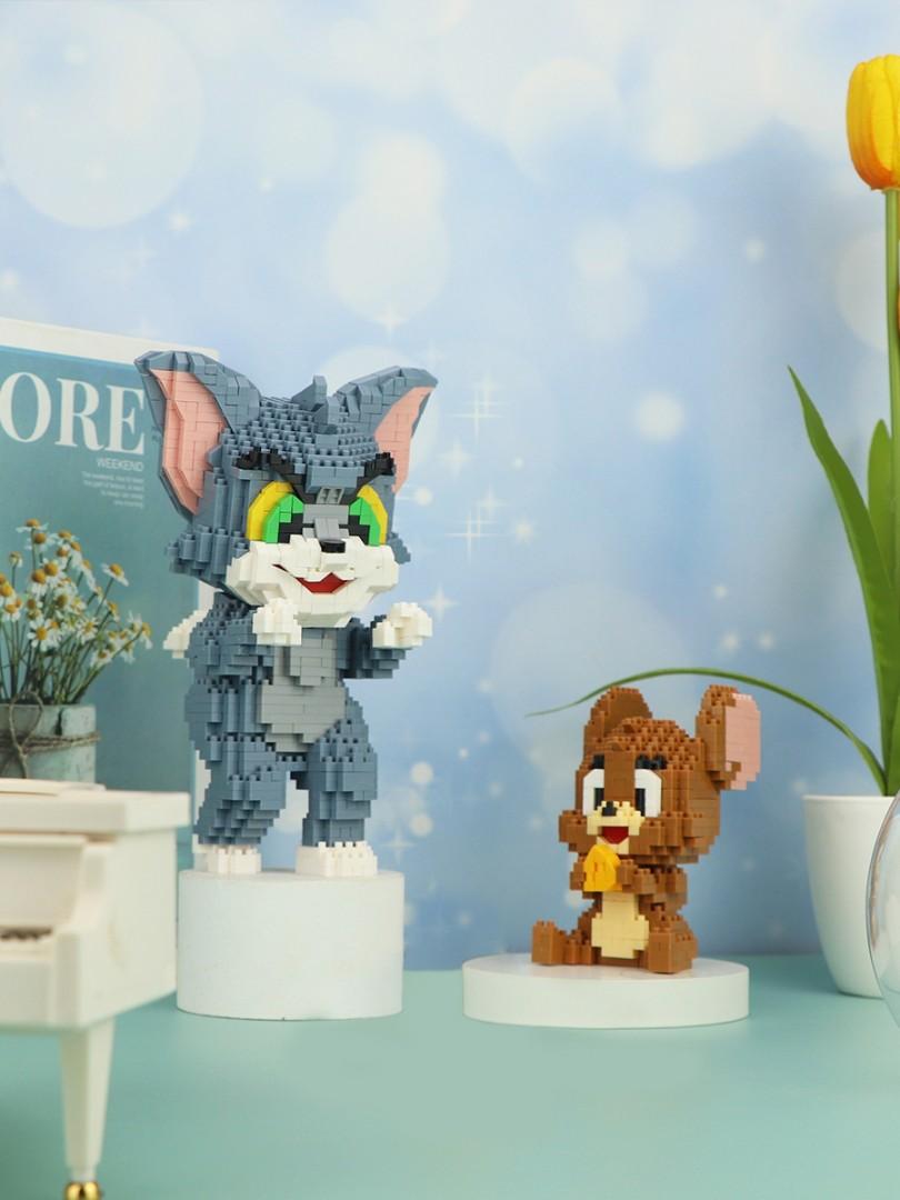 Jerry Block Tom & Jerry blocks assembling puzzle Limited edition new stock Tom and ...