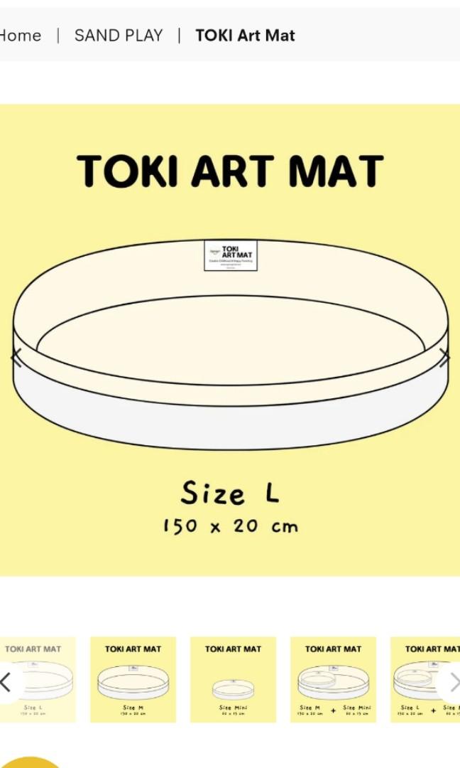 Topping kids toki art mat, Babies & Kids, Baby Nursery & Kids Furniture