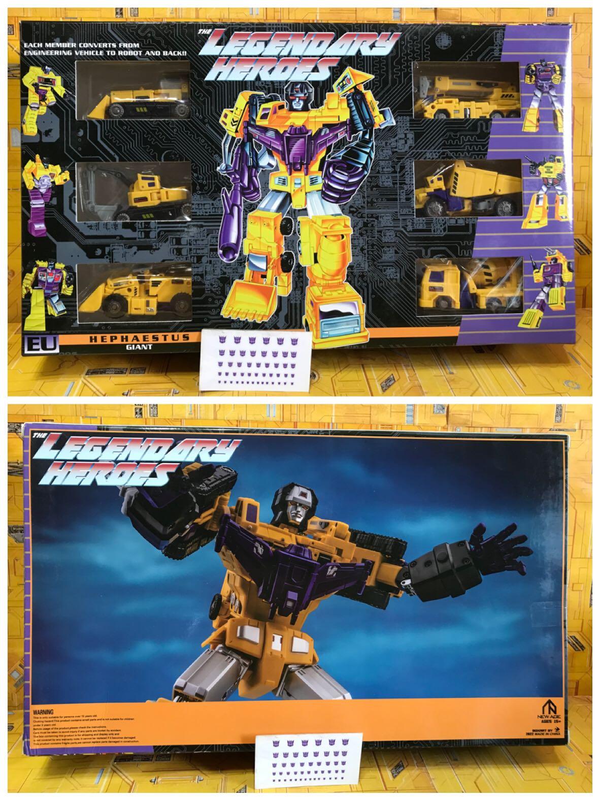 Transformers Newage New Age NA H-34Y H34Y Hephaestus (aka