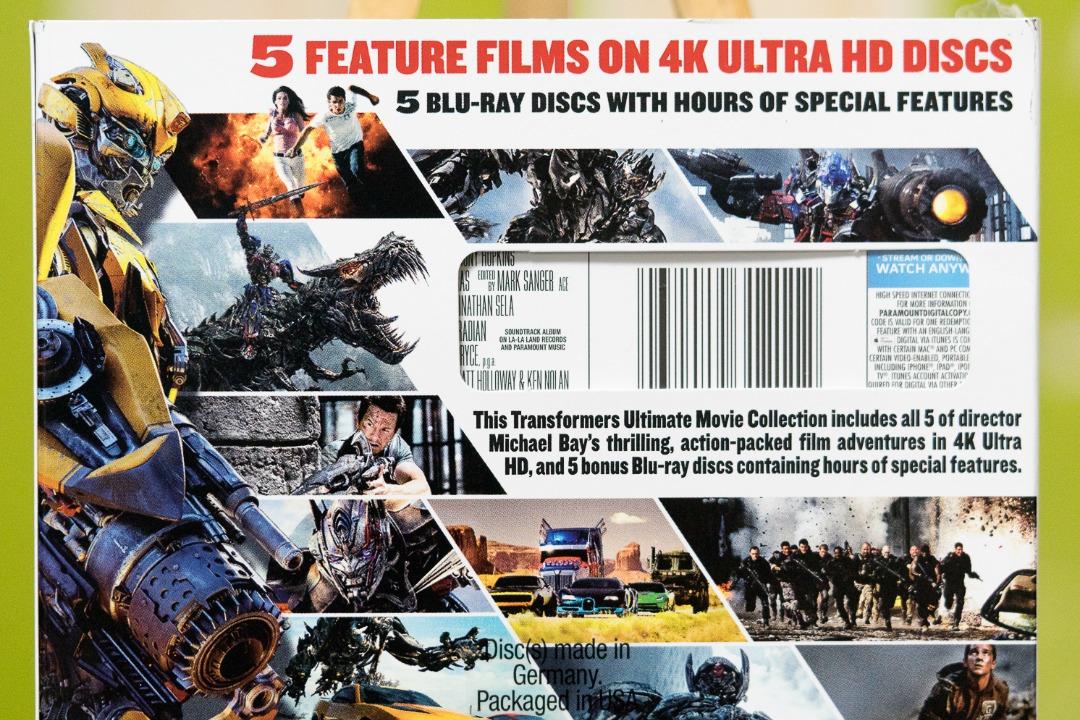  Transformers: The Ultimate 5-Movie Collection [DVD