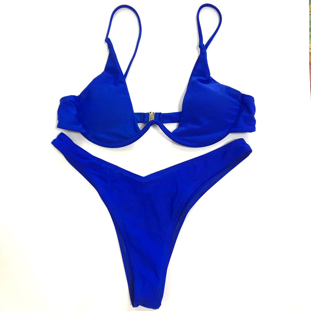 Underwired High Cut Bikini, Women's Fashion, Swimwear, Bikinis