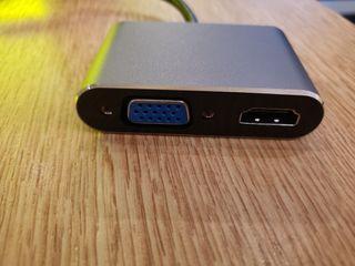 USB C to Hdmi or VGA adapter