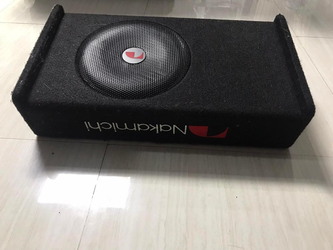 Used Car Subwoofer Nakamichi Subwoofer NBX25L, Audio, Soundbars
