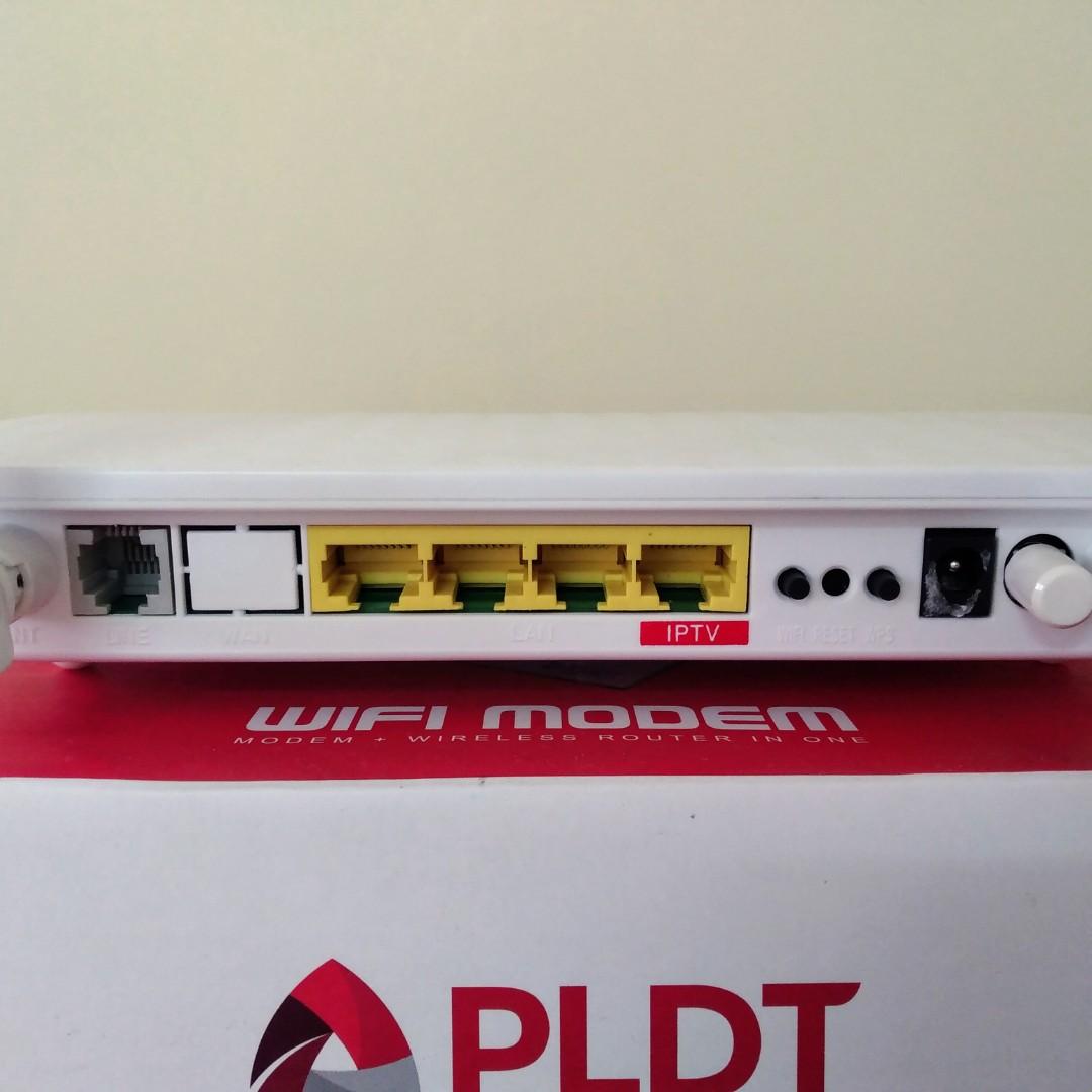 USED PLDT Home Fibr Modem/Router DSLtype (GCash Only, READ