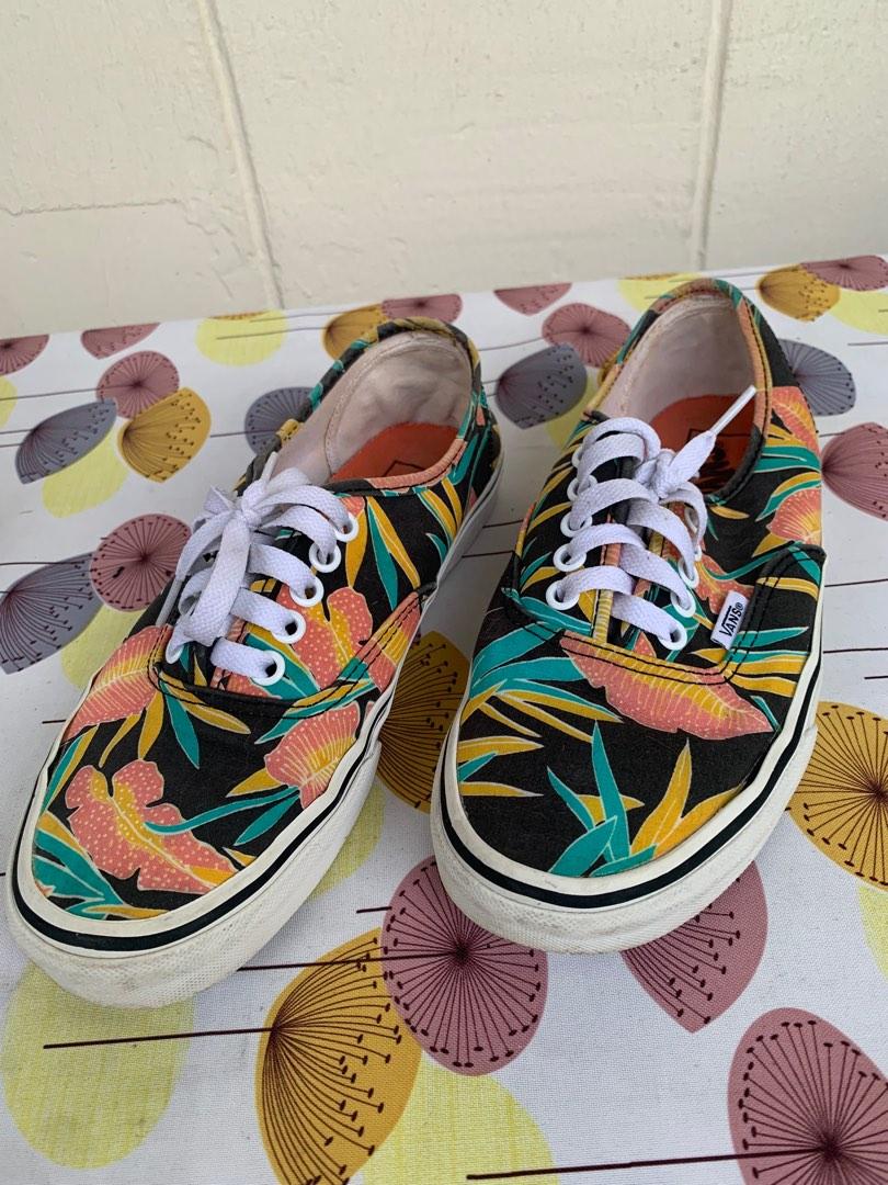 Tropical deals floral vans