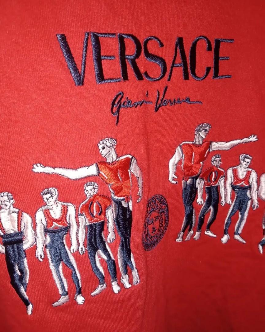 Versace vintage, Fesyen Pria, Pakaian , Baju Luaran on Carousell