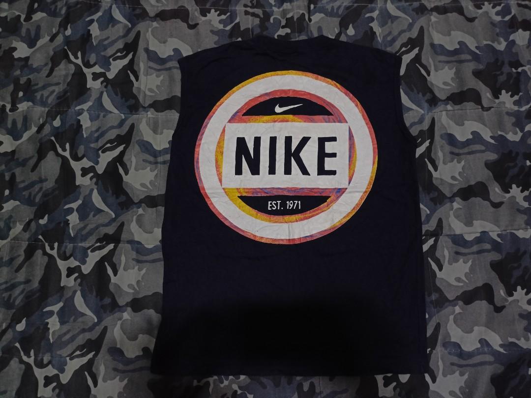 Vintage nike tank top, Men's Fashion, Tops & Sets, Tshirts & Polo