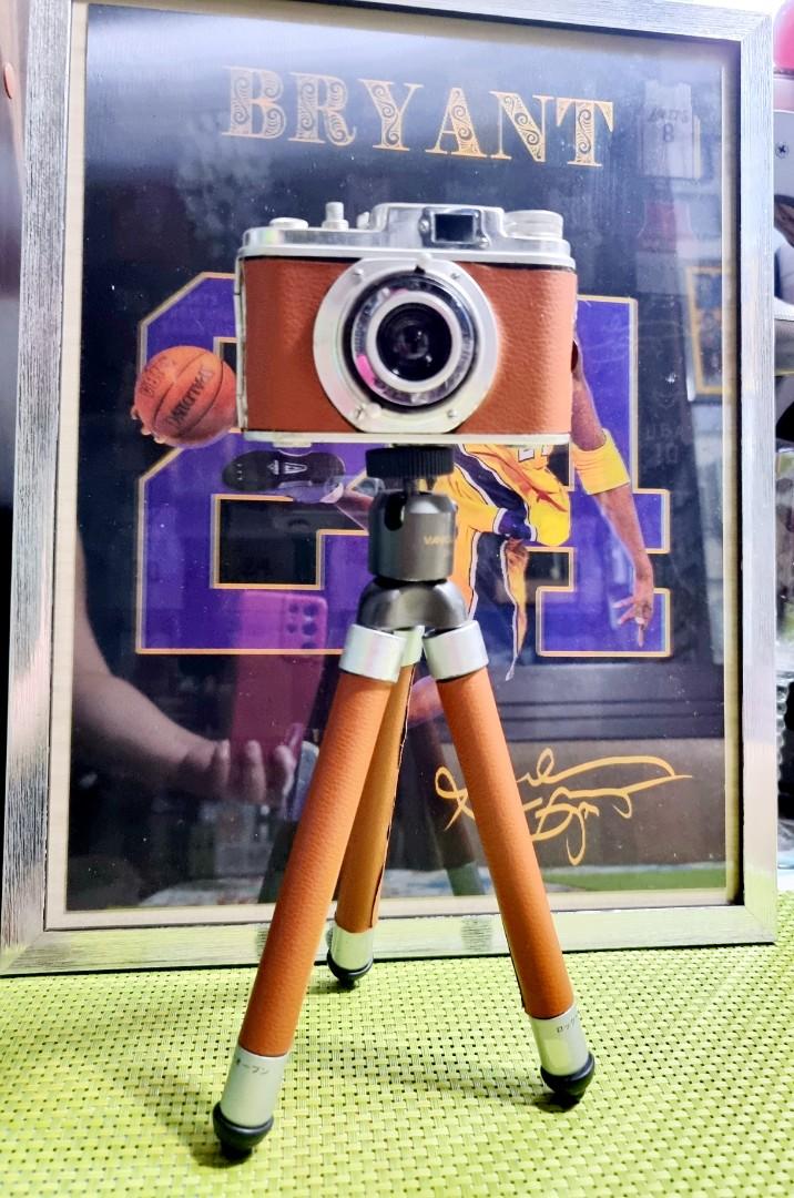 Vintage Refurbished 1950's Camera With Tripod (Category: Cameras) located in Mandaluyong City. Submitted by selleyo (Listing ID 1180182758, Image 1). Description: 1950's True Vintage Camera and Tripod Tougo-do Meisupii J Camera and Vanguard Tripod For Sale as Set Both Vintages What U See Is What You Get thou the Knobs, Shutter and Lock Were Ok, Films to be use were made in 1930's to late 1950's 35mm without perforation, View Finder and Lense seem