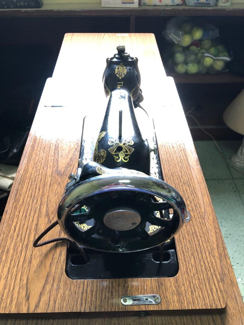 Vintage Sewing Machine (Upcycle), Furniture & Home Living, Furniture