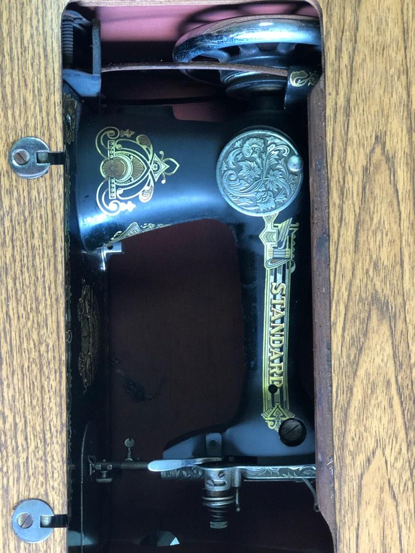 Vintage Sewing Machine (Upcycle), Furniture & Home Living, Furniture