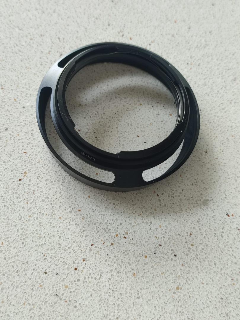 Voigtlander LH6 Lens Hood for 35mm f/1.4 & 40mm f/1.4 Nokton Lens, Photography, Photography