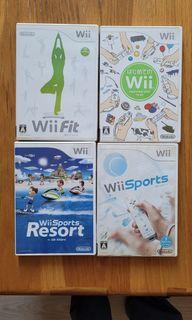 Wii Game 遊戲 wii fit sports resorts